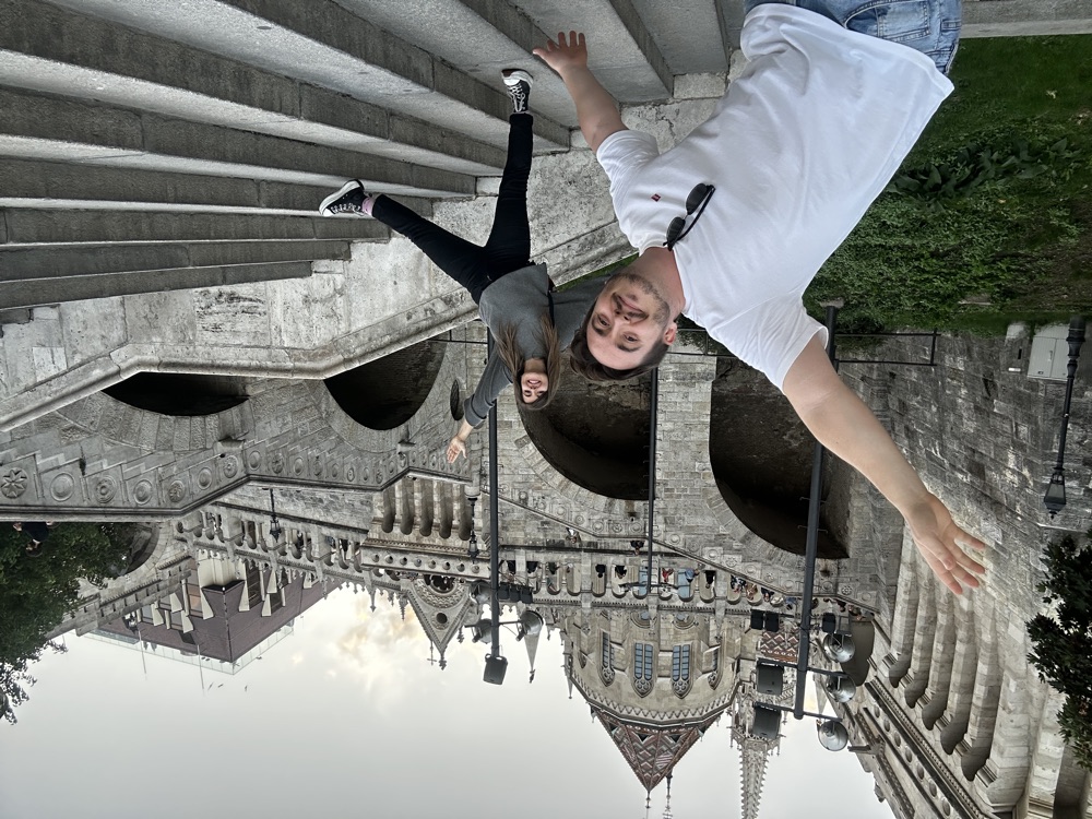 Nosotros en Budapest