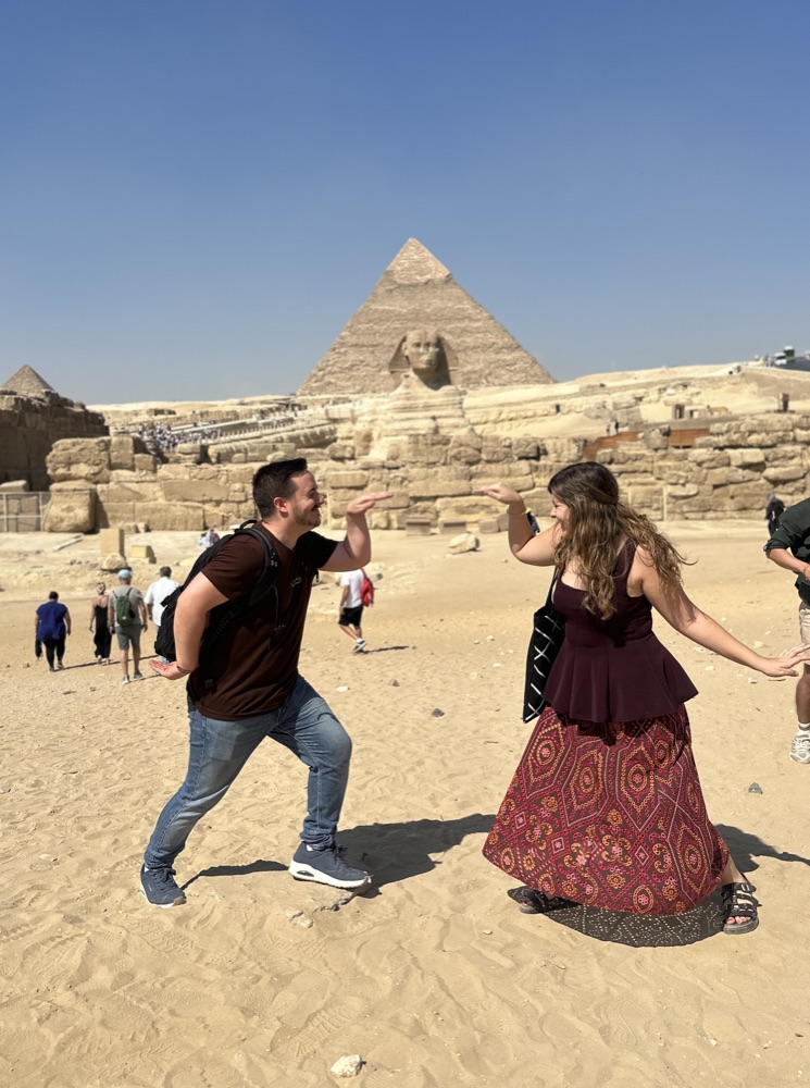 Nosotros en Egipto